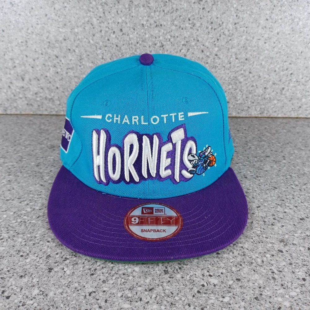 Charlotte Hornets 9Fifty New Era Snapback Adjustable BasketBall Hat